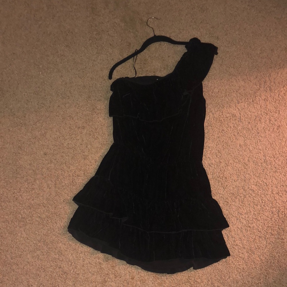 Joie one shoulder mini dress